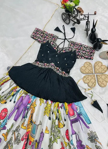 OC 208 Heavy Chinon With Embroidery Sequence Work Kediya Style Lahenga With Choli Dupatta Wholesale Online